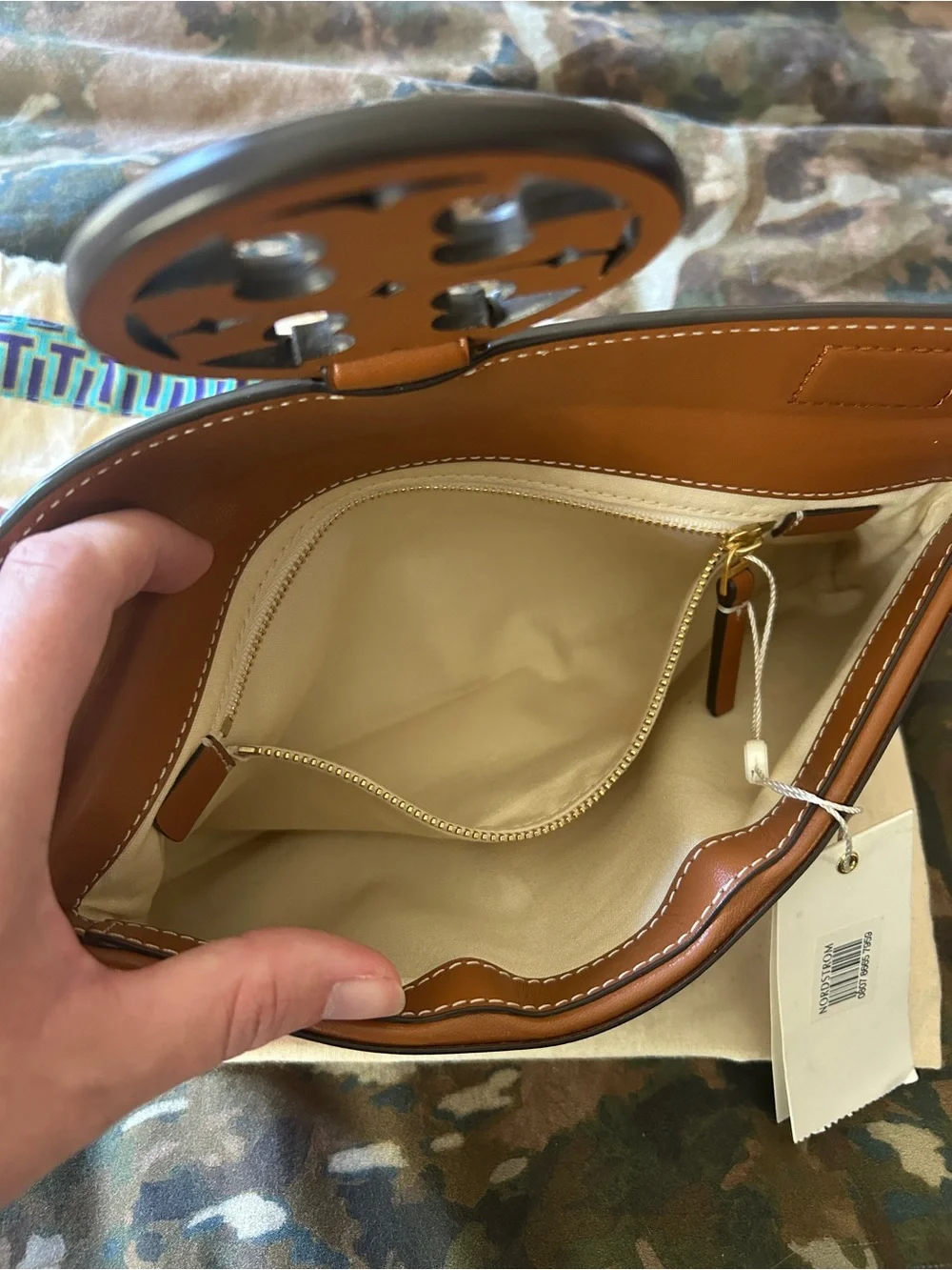 Tory Burch Tan Miller Clutch
